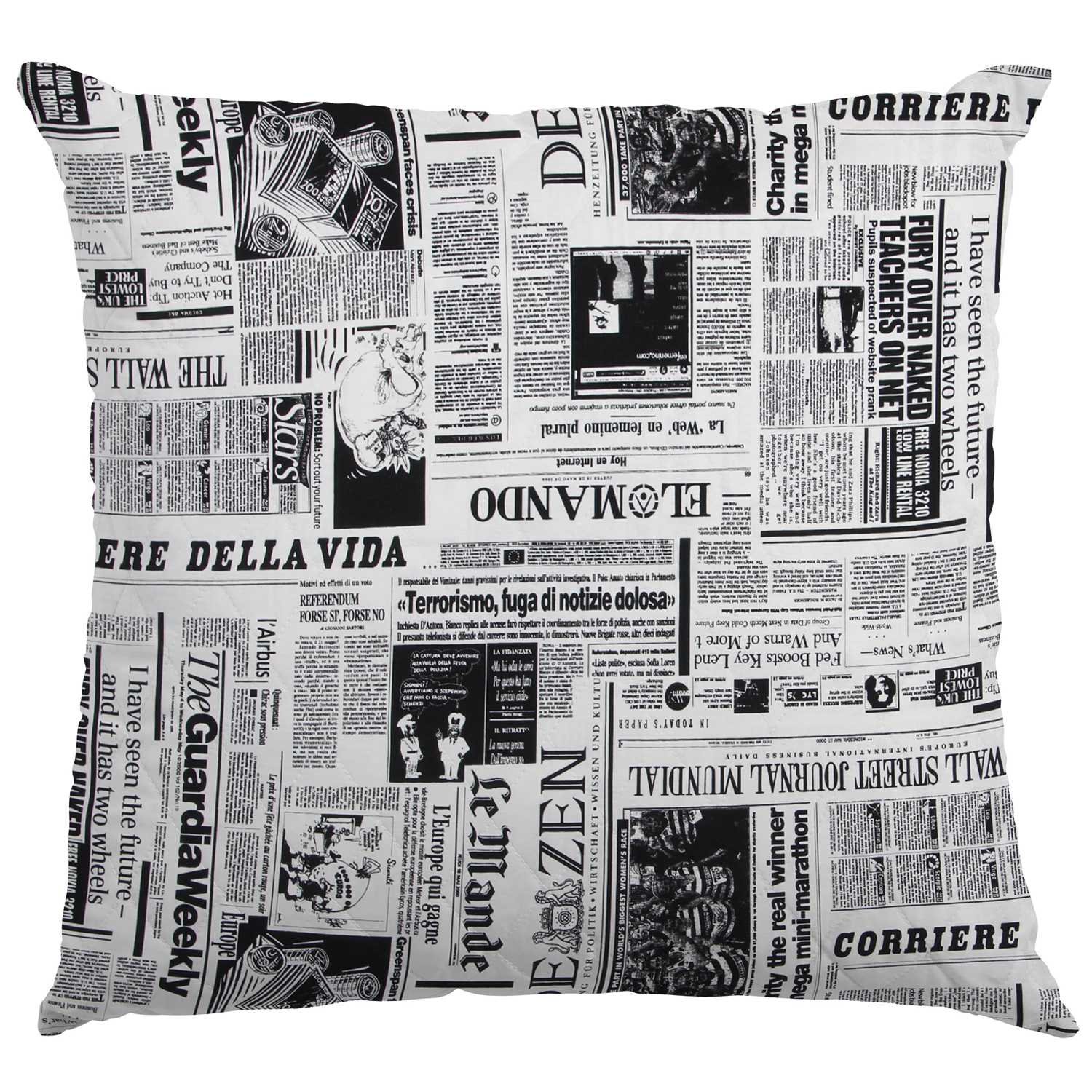 Loneta Newspaper Blanca - Ribes y Casals