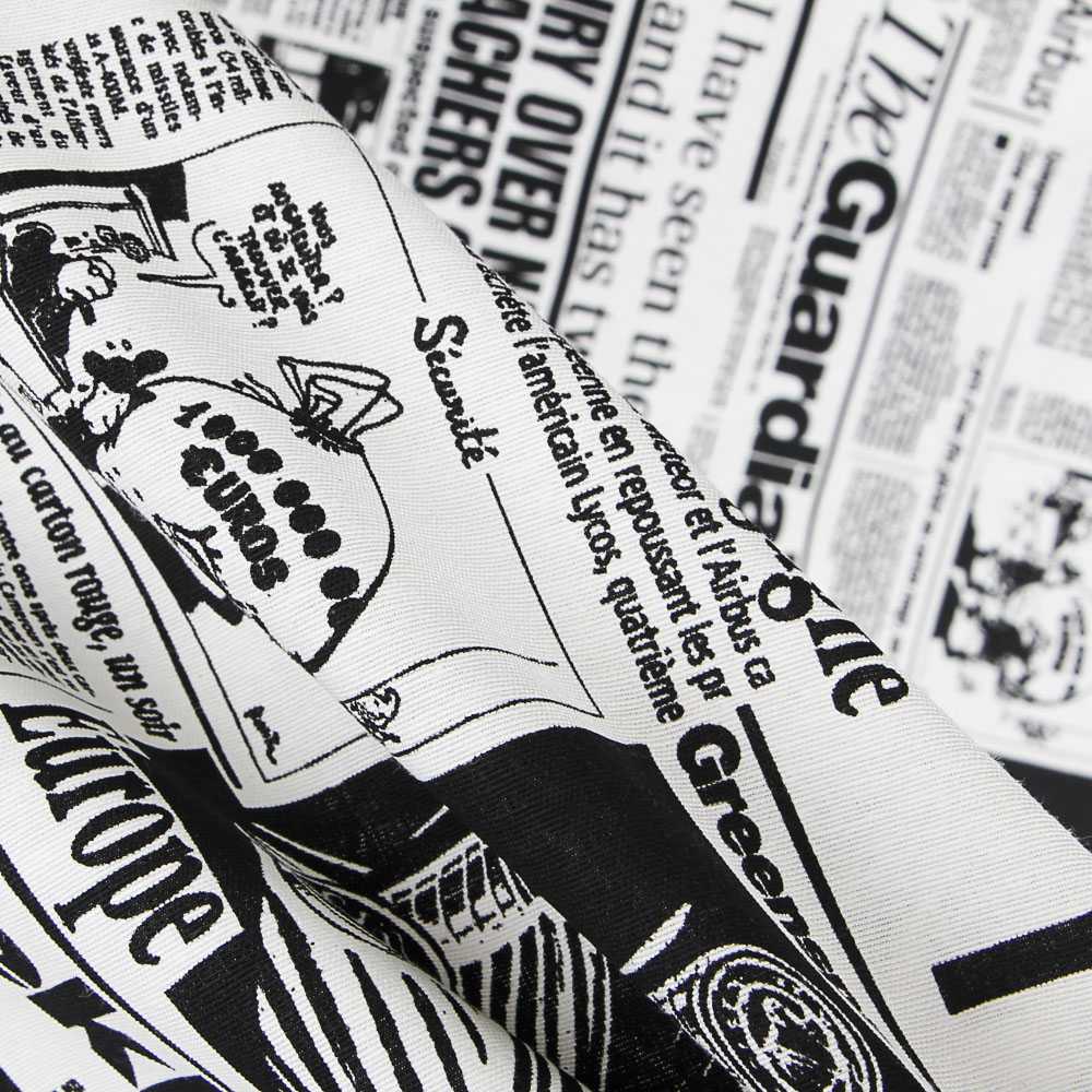 Loneta Newspaper Blanca - Ribes y Casals