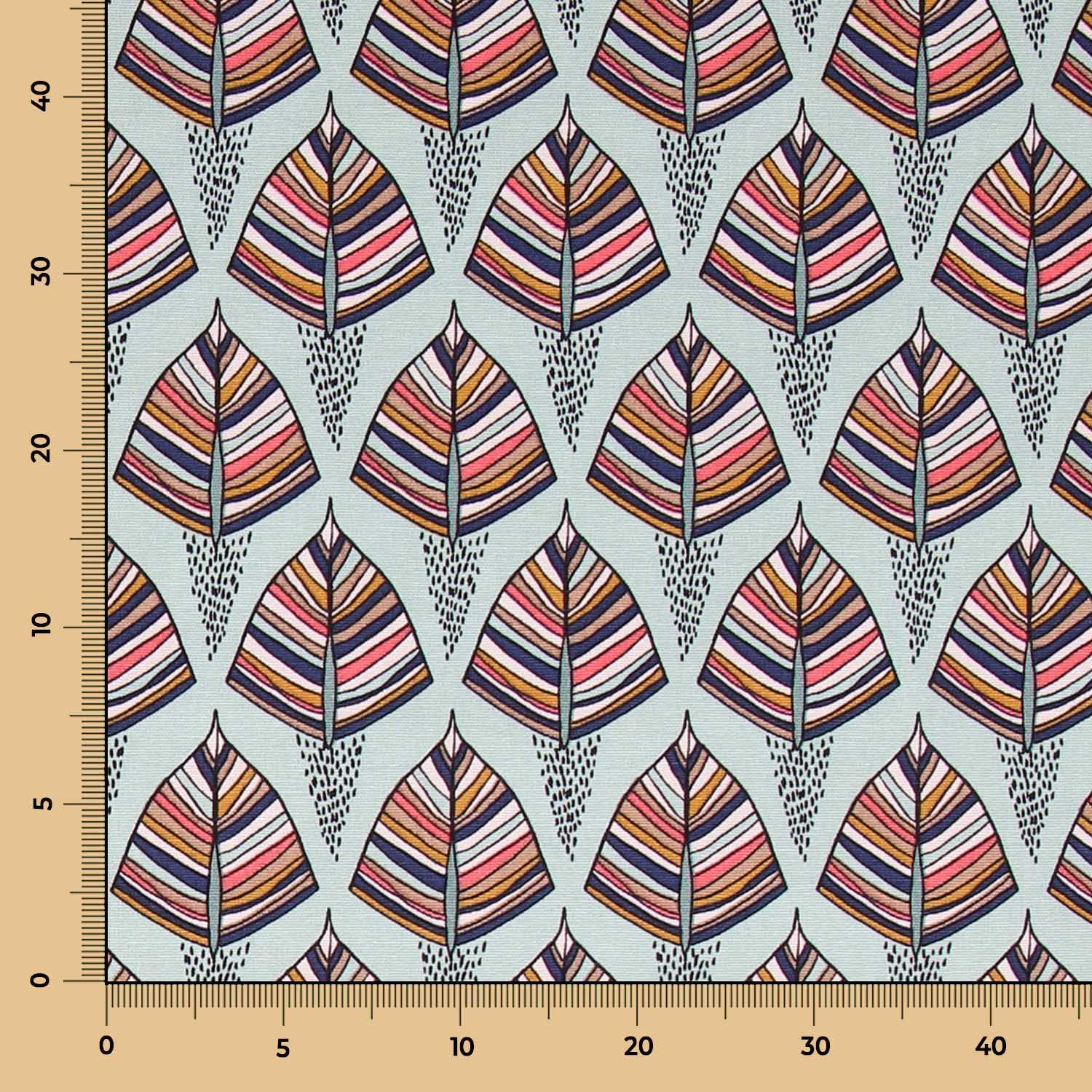 Loneta Panamá Étnica Agua - Ribes y Casals