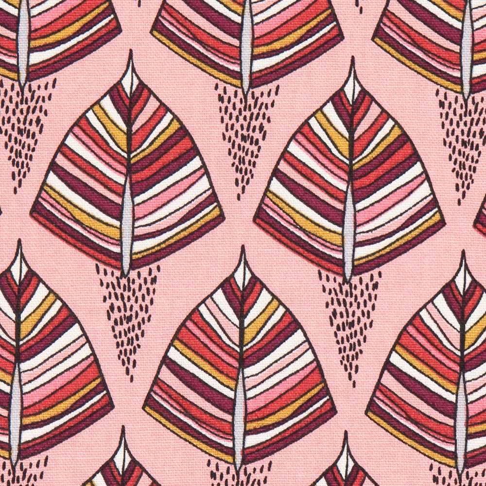 Loneta Panamá Étnica Coral - Ribes y Casals