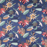 Loneta Panamá Hibiscus Azul - Ribes y Casals