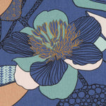 Loneta Panamá Hibiscus Azul - Ribes y Casals