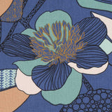 Loneta Panamá Hibiscus Azul - Ribes y Casals