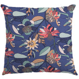 Loneta Panamá Hibiscus Azul - Ribes y Casals