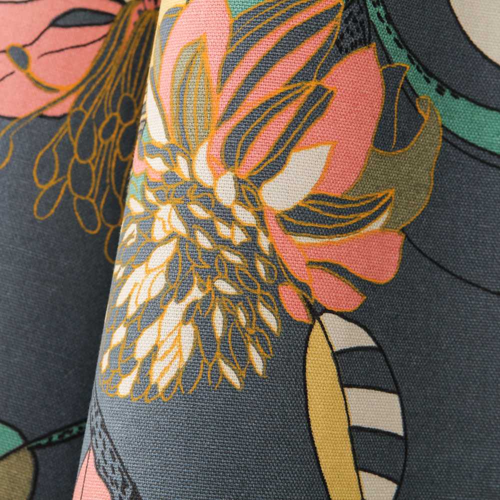 Loneta Panamá Hibiscus Marengo - Ribes y Casals