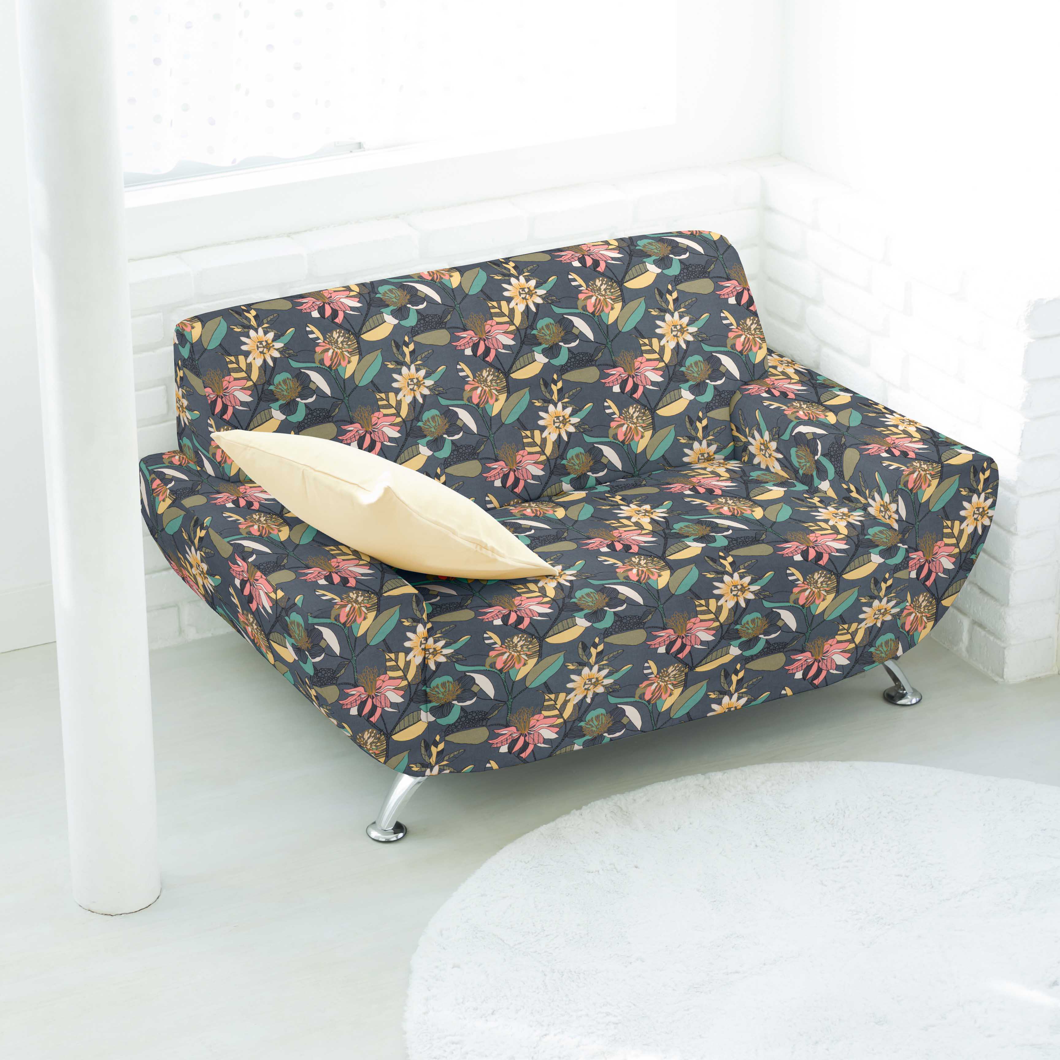 Loneta Panamá Hibiscus Marengo - Ribes y Casals