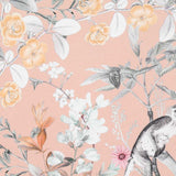 Loneta Panamá Animales Salmón - Ribes y Casals