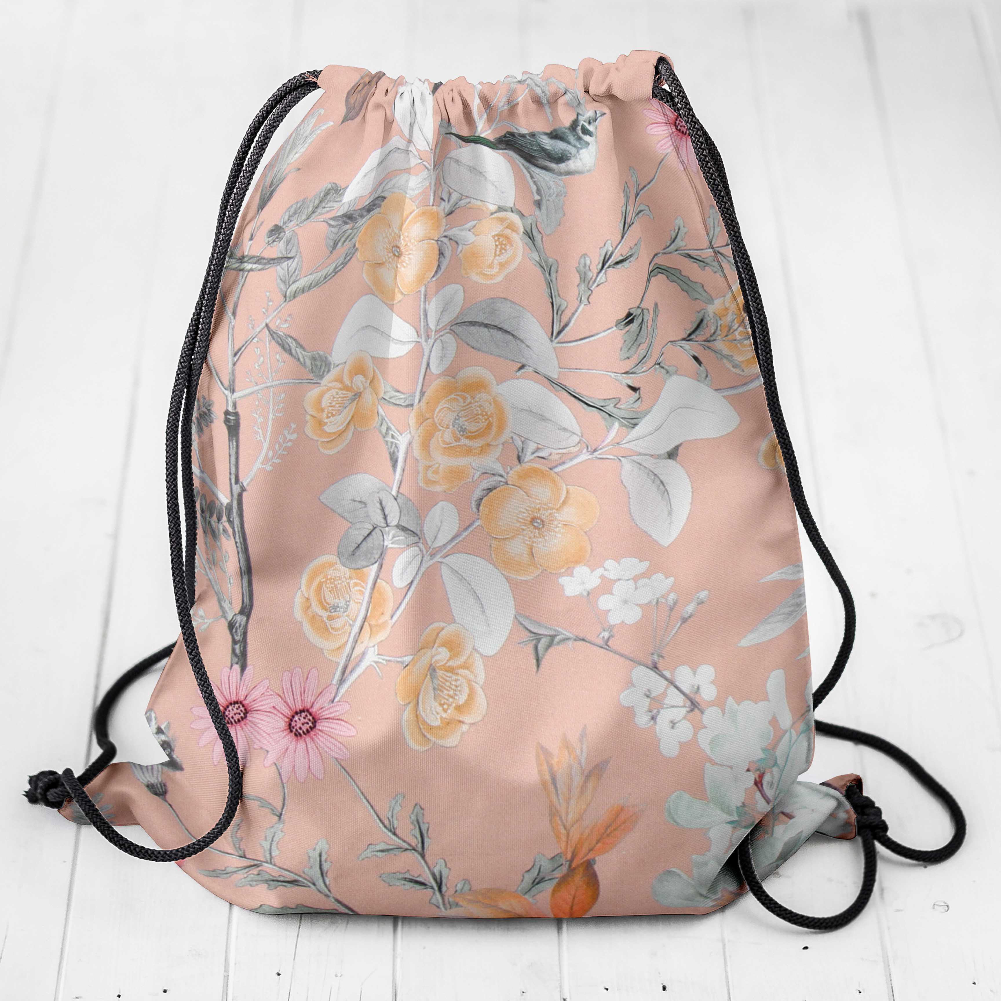 Loneta Panamá Animales Salmón - Ribes y Casals