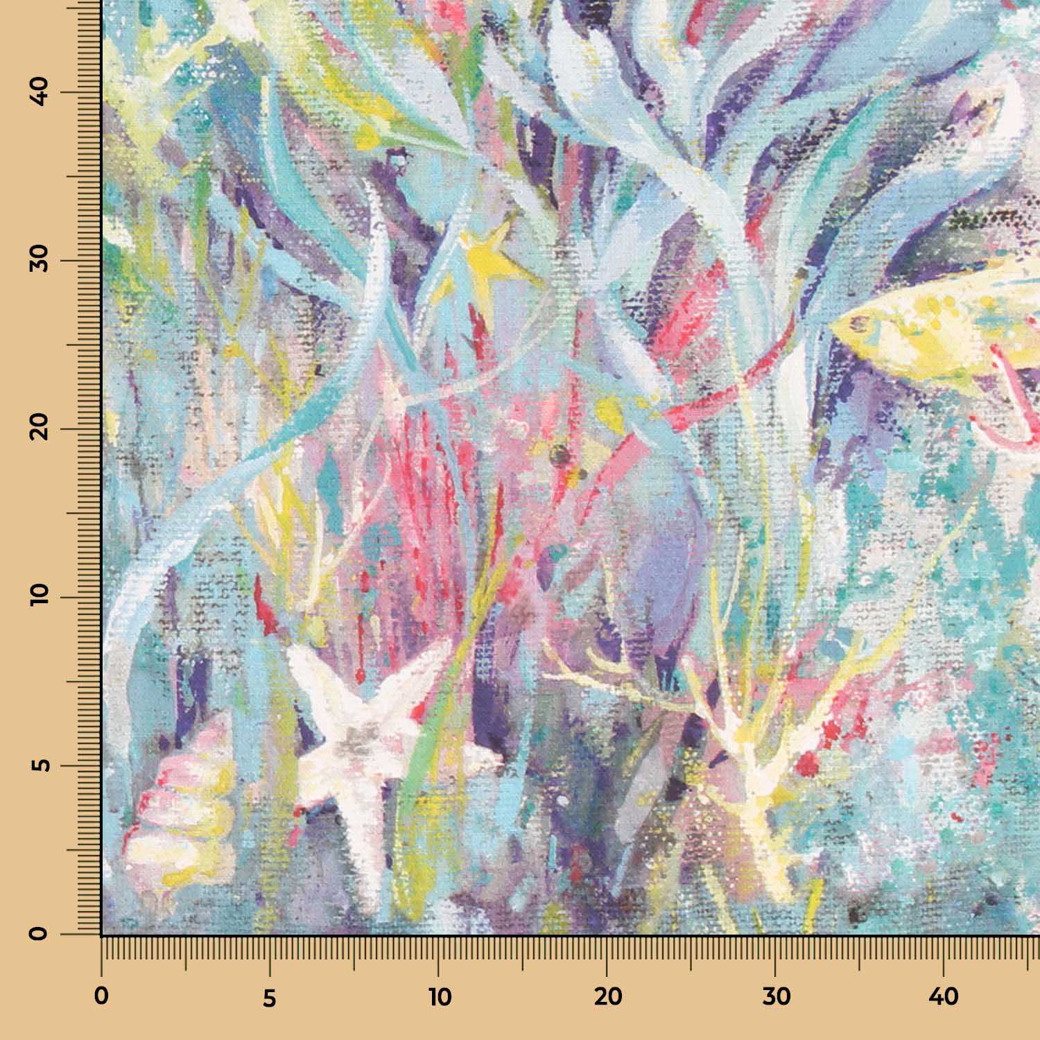 Loneta Panamá Coral Marino - Ribes y Casals