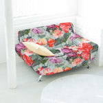 Loneta Panamá Flores Turquesa - Ribes y Casals