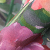 Loneta Panamá Flores Turquesa - Ribes y Casals