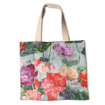 Loneta Panamá Flores Turquesa - Ribes y Casals