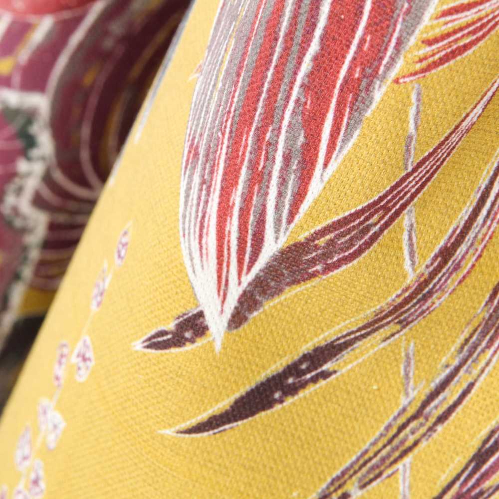 Loneta Panamá Tropical Ocre - Ribes y Casals