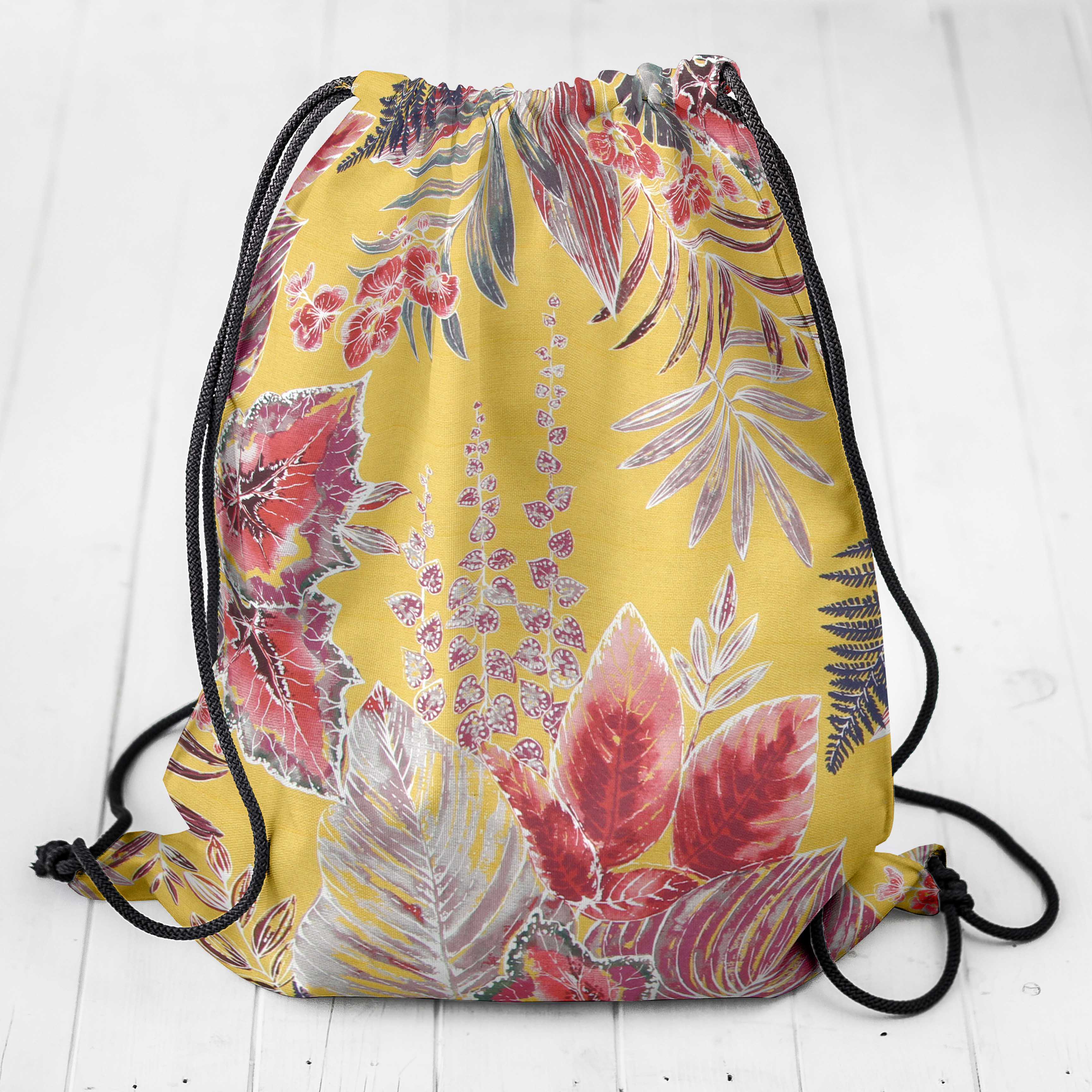 Loneta Panamá Tropical Ocre - Ribes y Casals