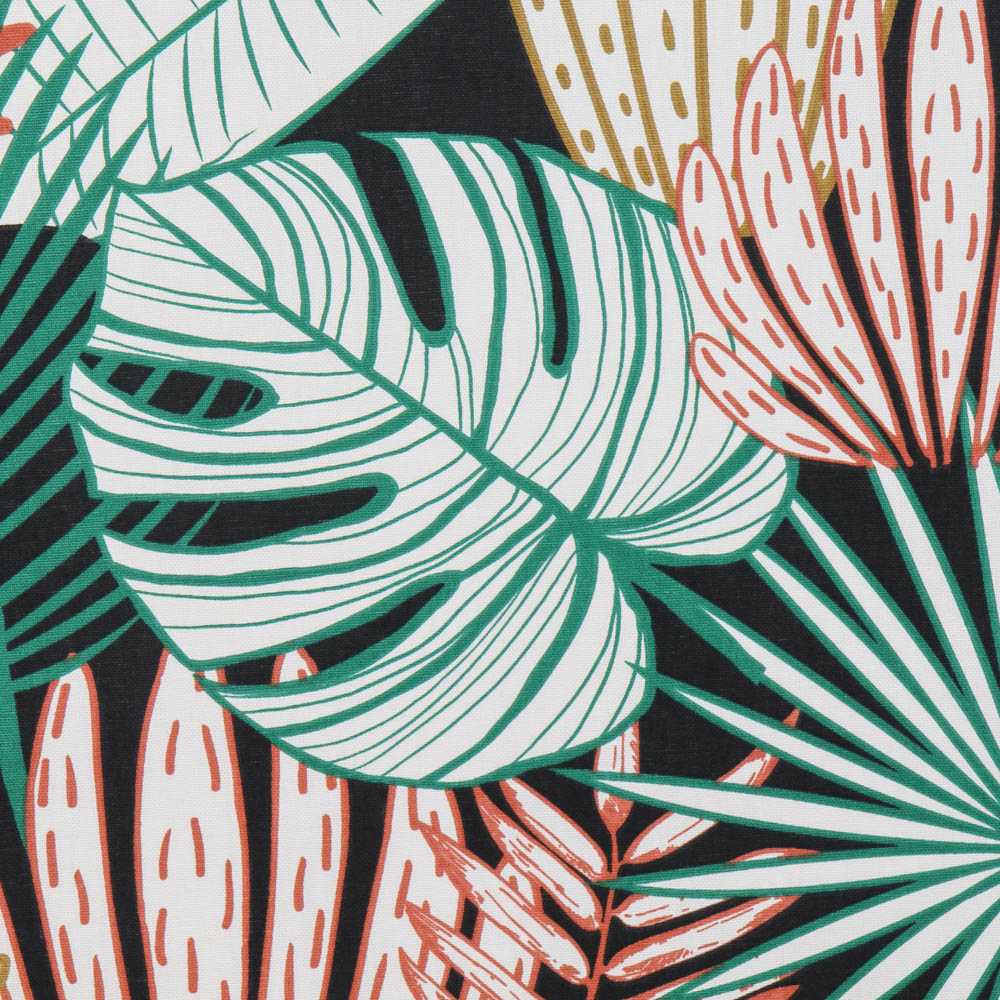 Loneta Panamá Tropical Negra - Ribes y Casals