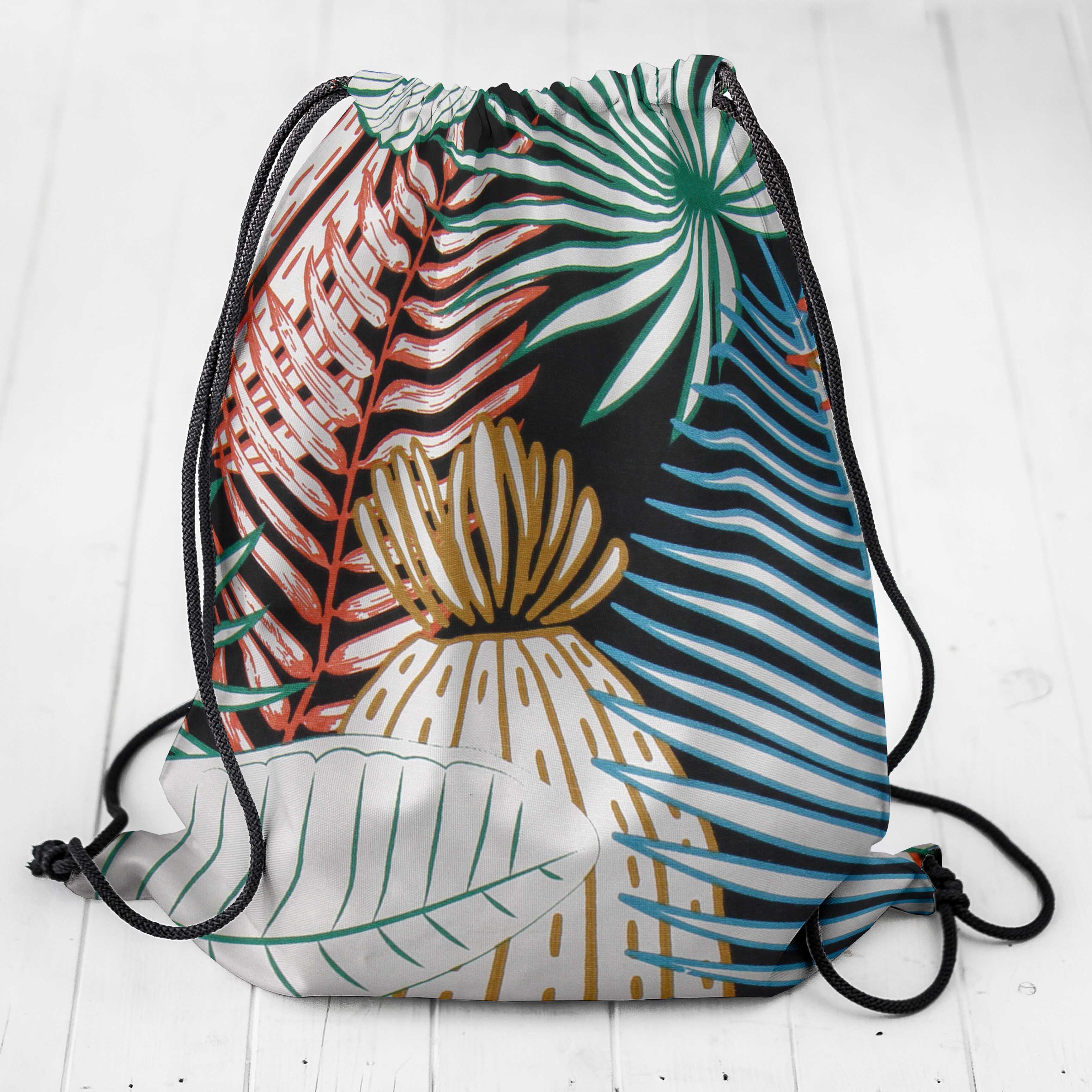 Loneta Panamá Tropical Negra - Ribes y Casals