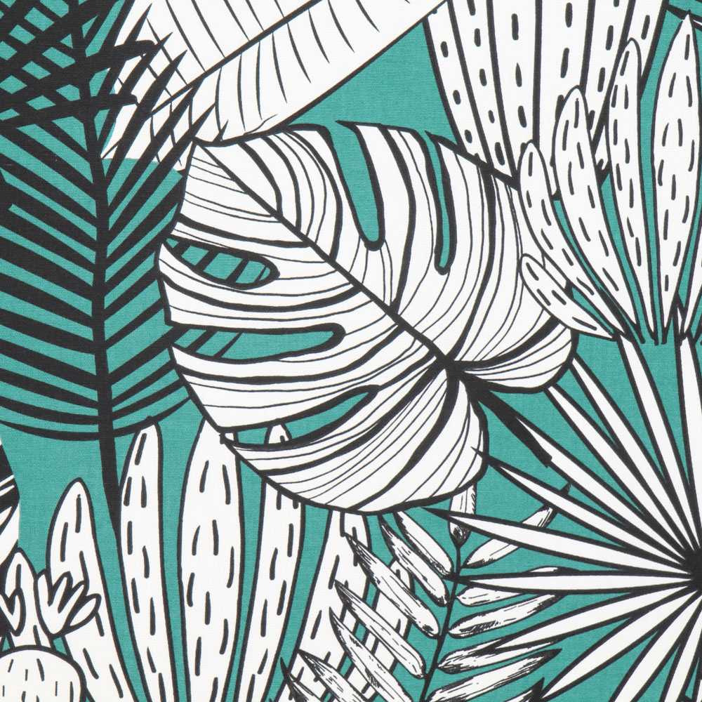 Loneta Panamá Tropical Verde - Ribes y Casals