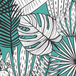 Loneta Panamá Tropical Verde - Ribes y Casals