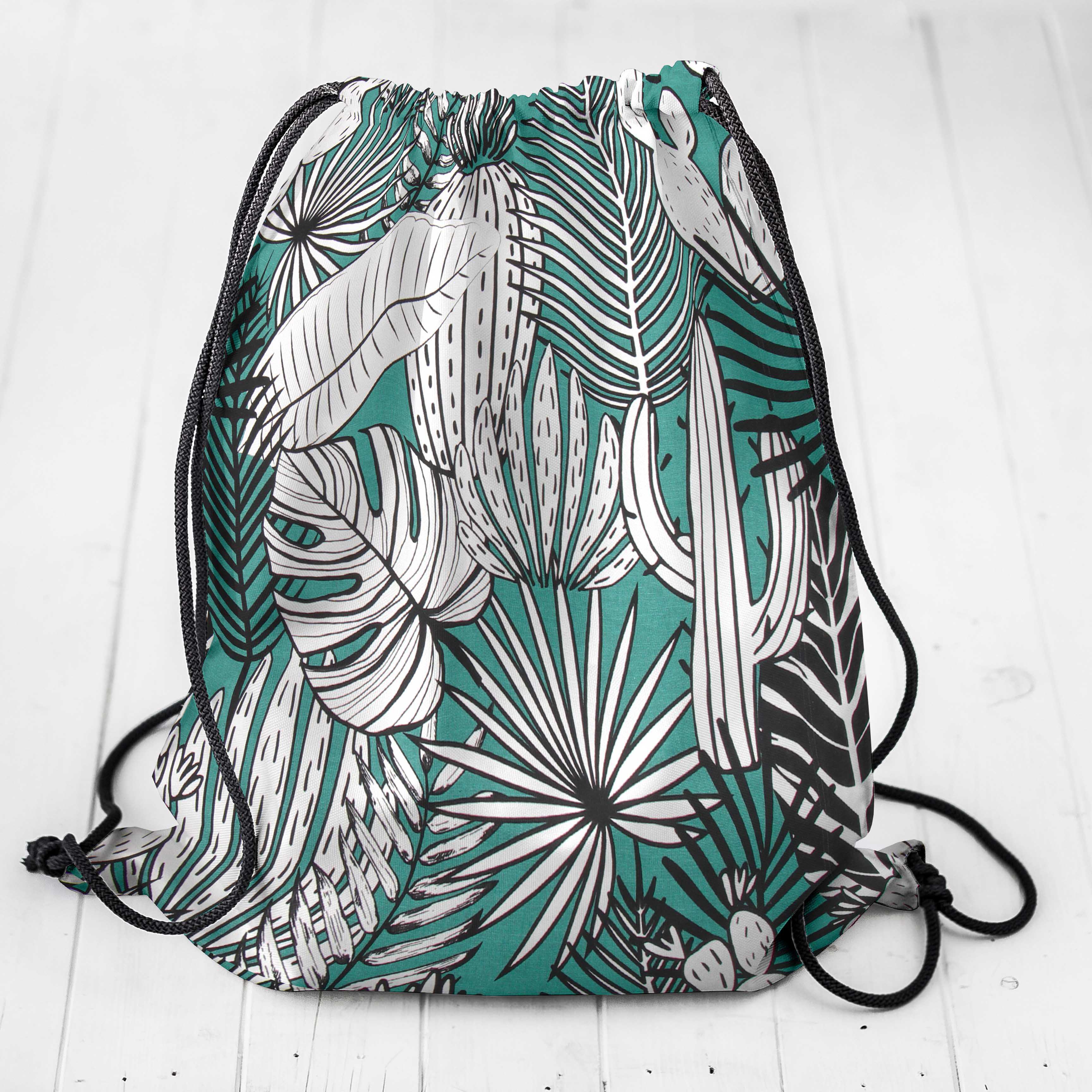 Loneta Panamá Tropical Verde - Ribes y Casals