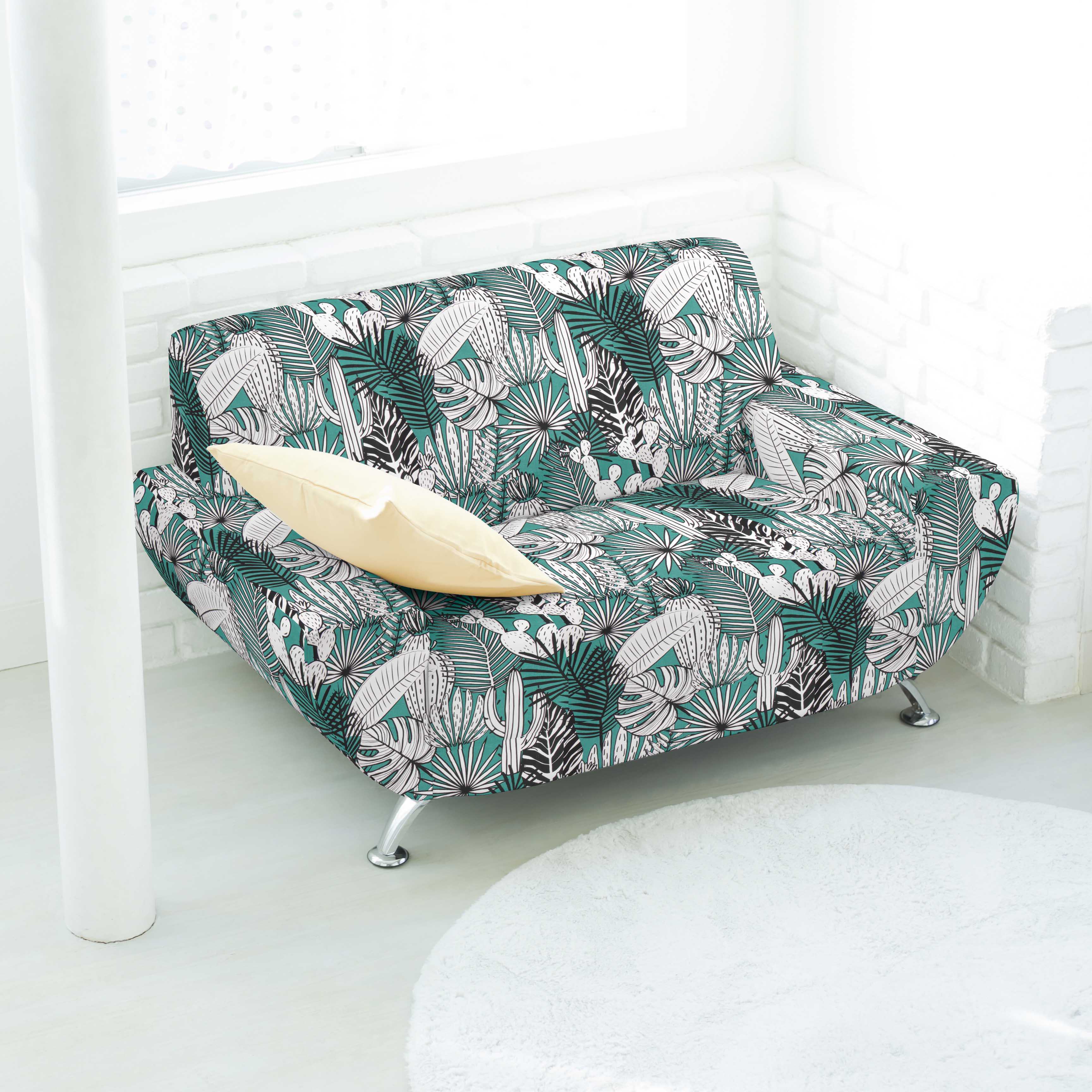 Loneta Panamá Tropical Verde - Ribes y Casals