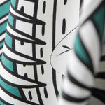 Loneta Panamá Tropical Verde - Ribes y Casals