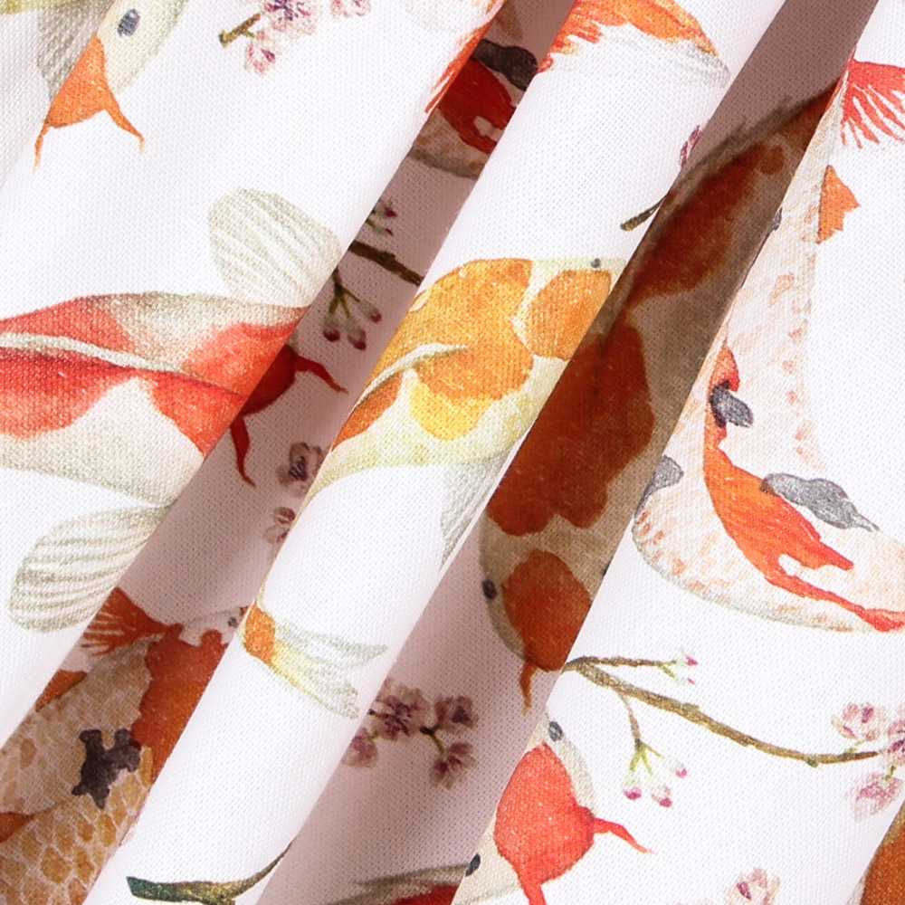 Loneta Pez Koi Blanca - Ribes y Casals