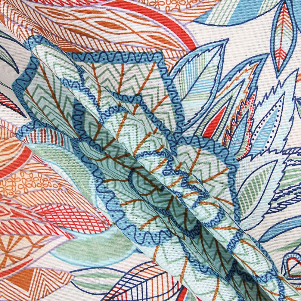 Loneta Polinesia Turquesa - Ribes y Casals