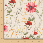 Loneta Red Poppies - Ribes y Casals