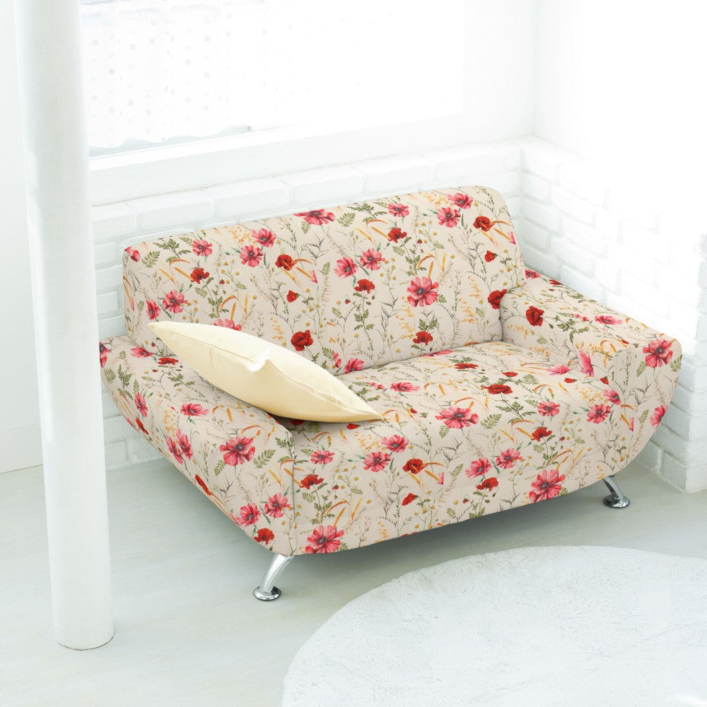 Loneta Red Poppies - Ribes y Casals