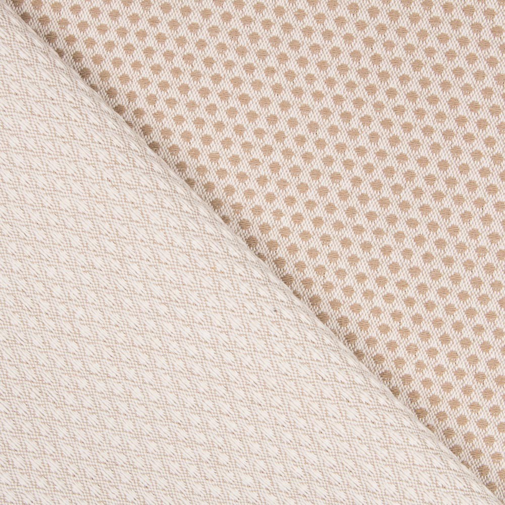 Loneta Tapicería Jacquard Beige - Ribes y Casals