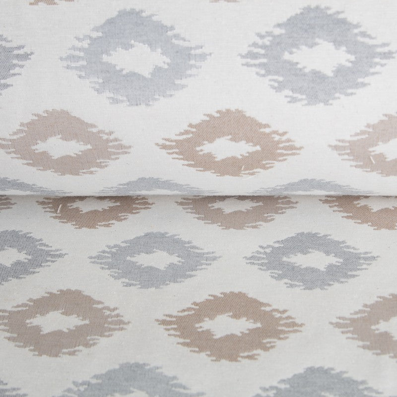 Loneta Tapicería Llamas Cruda - Ribes y Casals