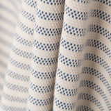 Loneta Tapicería Raya Fina Azul - Ribes y Casals