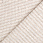 Retal Loneta Tapicería Raya Fina Beige 130x280 cm - Ribes y Casals