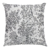 Loneta Toile de Jouy Negra - Ribes y Casals