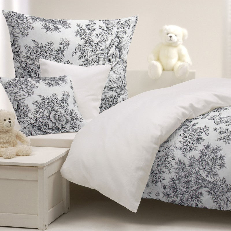 Loneta Toile de Jouy Negra - Ribes y Casals