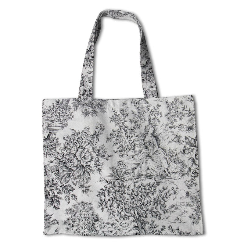 Loneta Toile de Jouy Negra - Ribes y Casals