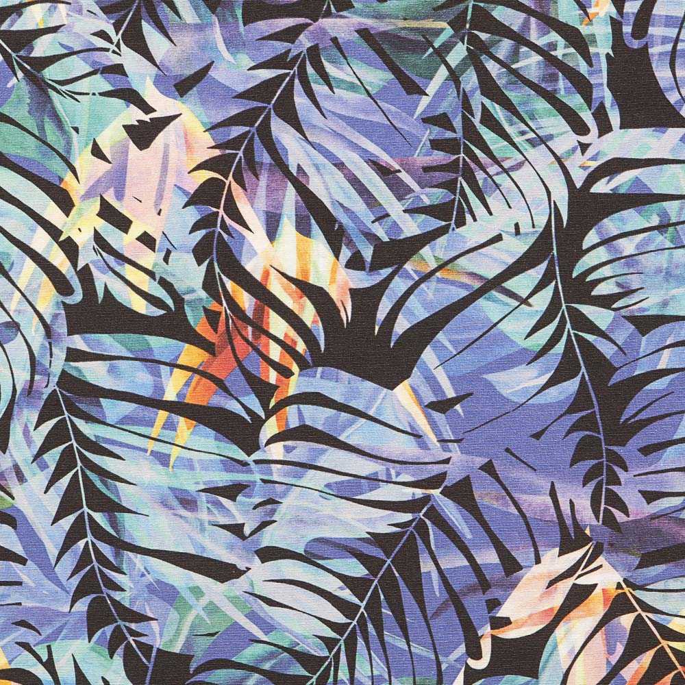 Loneta Tropical Borneo Morada - Ribes y Casals