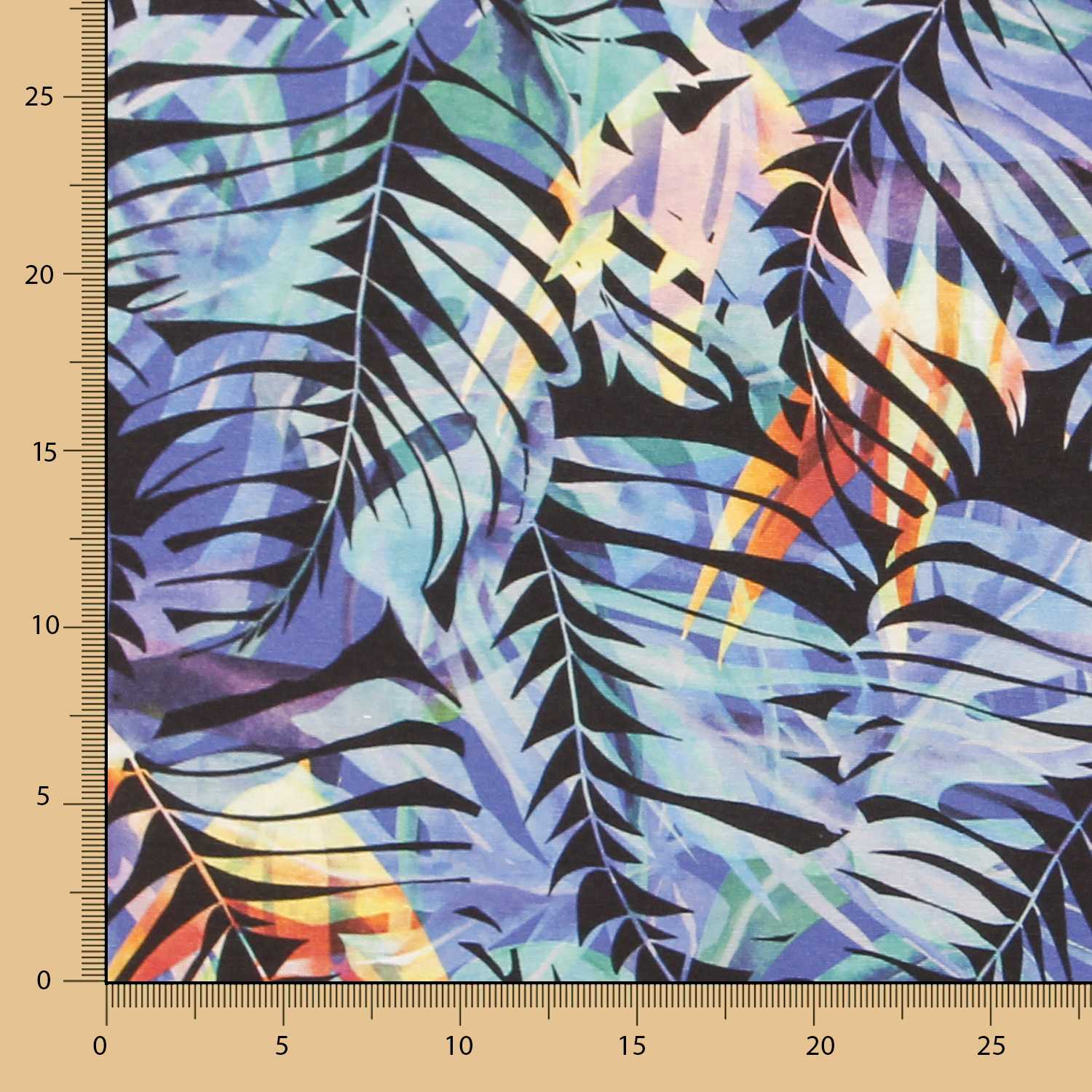 Loneta Tropical Borneo Morada - Ribes y Casals