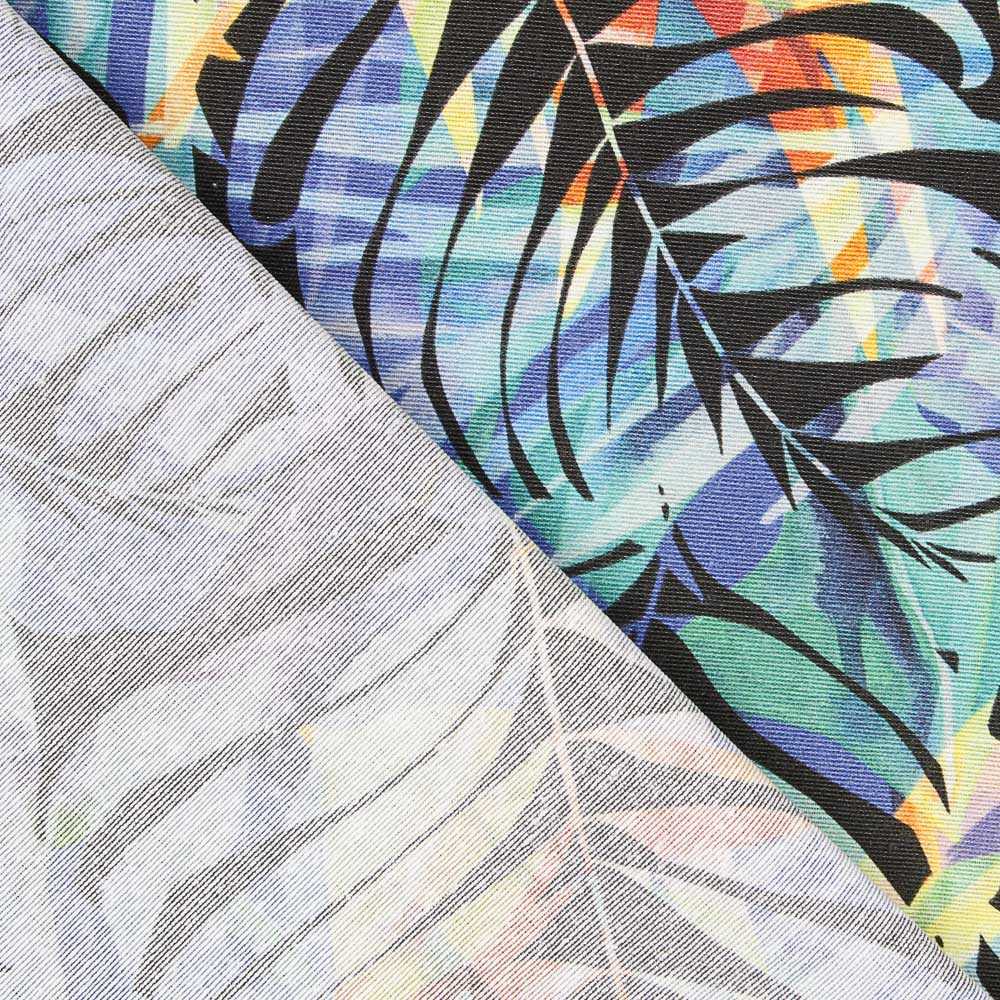 Loneta Tropical Borneo Morada - Ribes y Casals