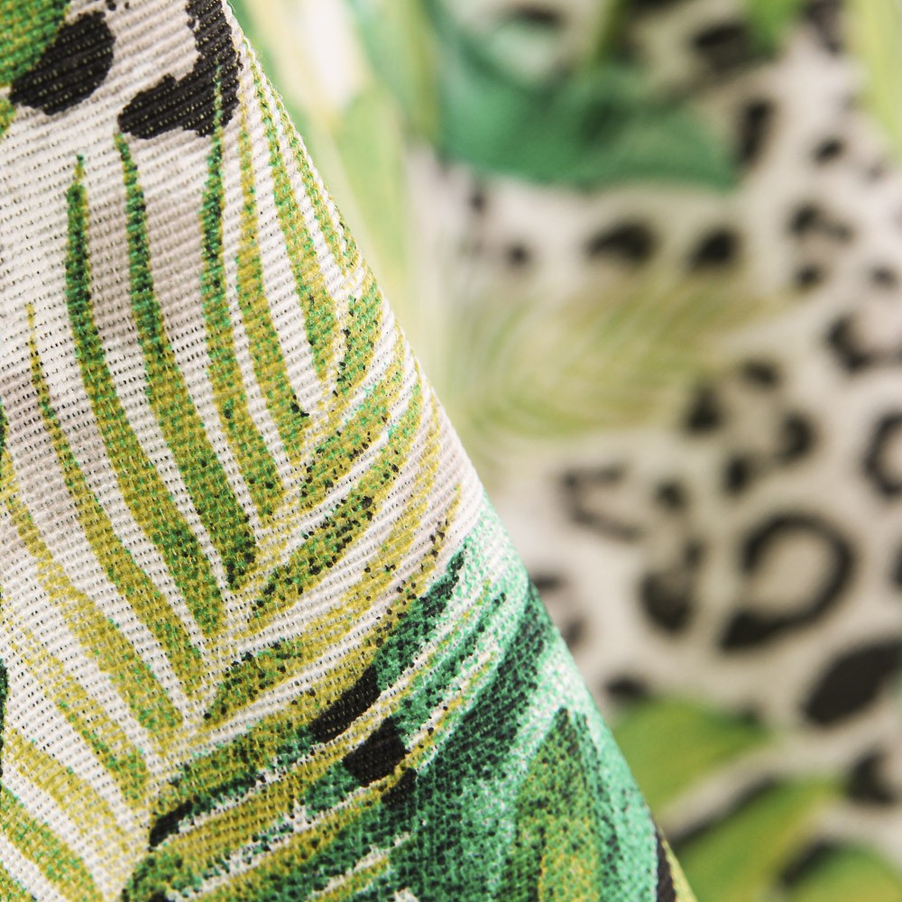 Loneta Tropical Leopardo - Ribes y Casals