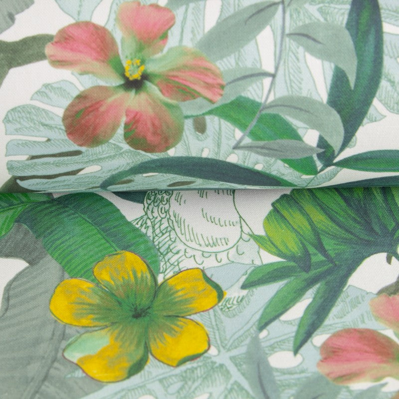 Loneta Tucán Tropical Verde - Ribes y Casals