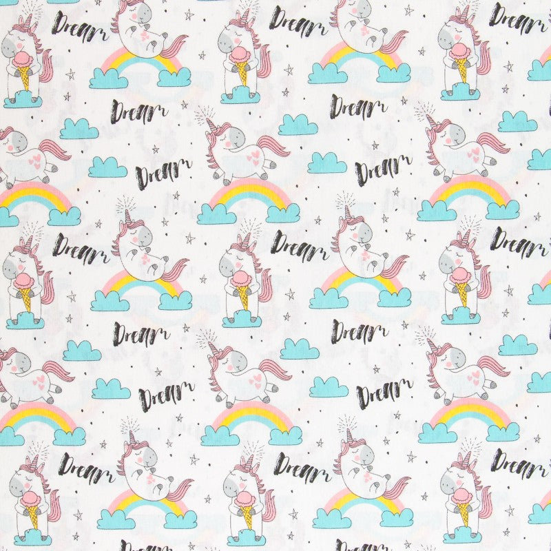 Loneta Unicornio Blanca - Ribes y Casals