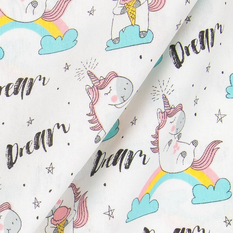 Loneta Unicornio Blanca - Ribes y Casals