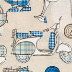 Loneta Vespas Beige - Ribes y Casals