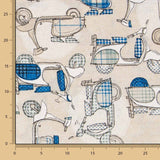 Loneta Vespas Beige - Ribes y Casals