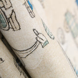 Loneta Vespas Beige - Ribes y Casals