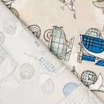 Loneta Vespas Beige - Ribes y Casals