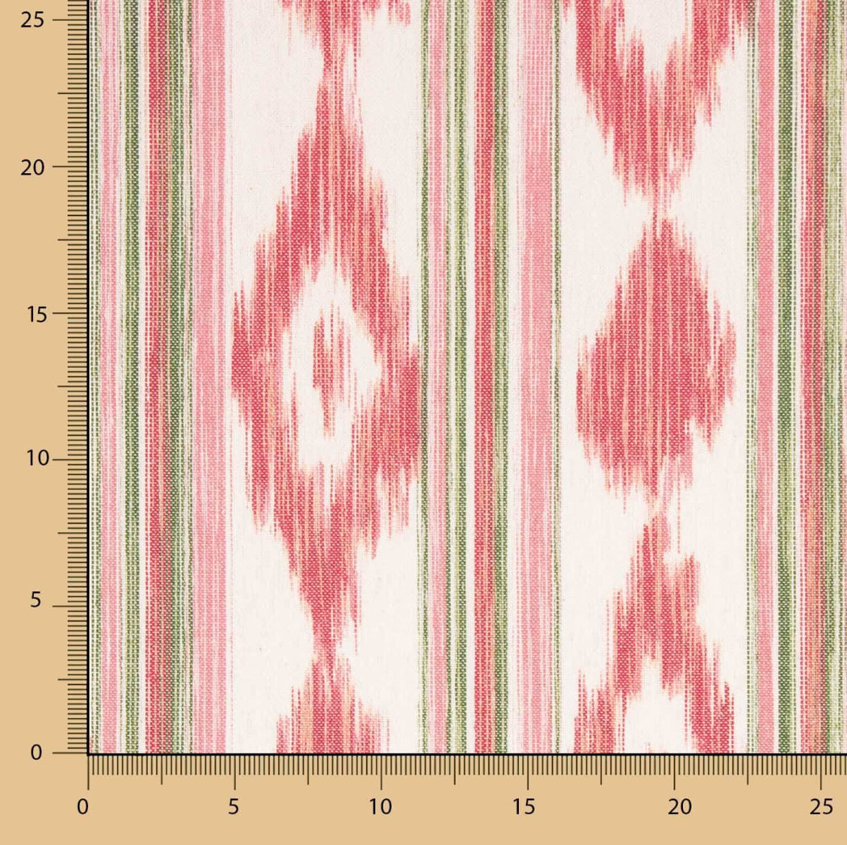 Loneta Algodón Mallorquina Roja Illetes - Ribes y Casals