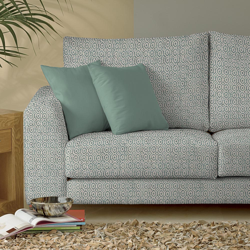 Loneta Algodón Orgánico Helga Verde - Ribes y Casals