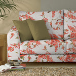 Loneta Algodón Orgánico Rosana Roja - Ribes y Casals